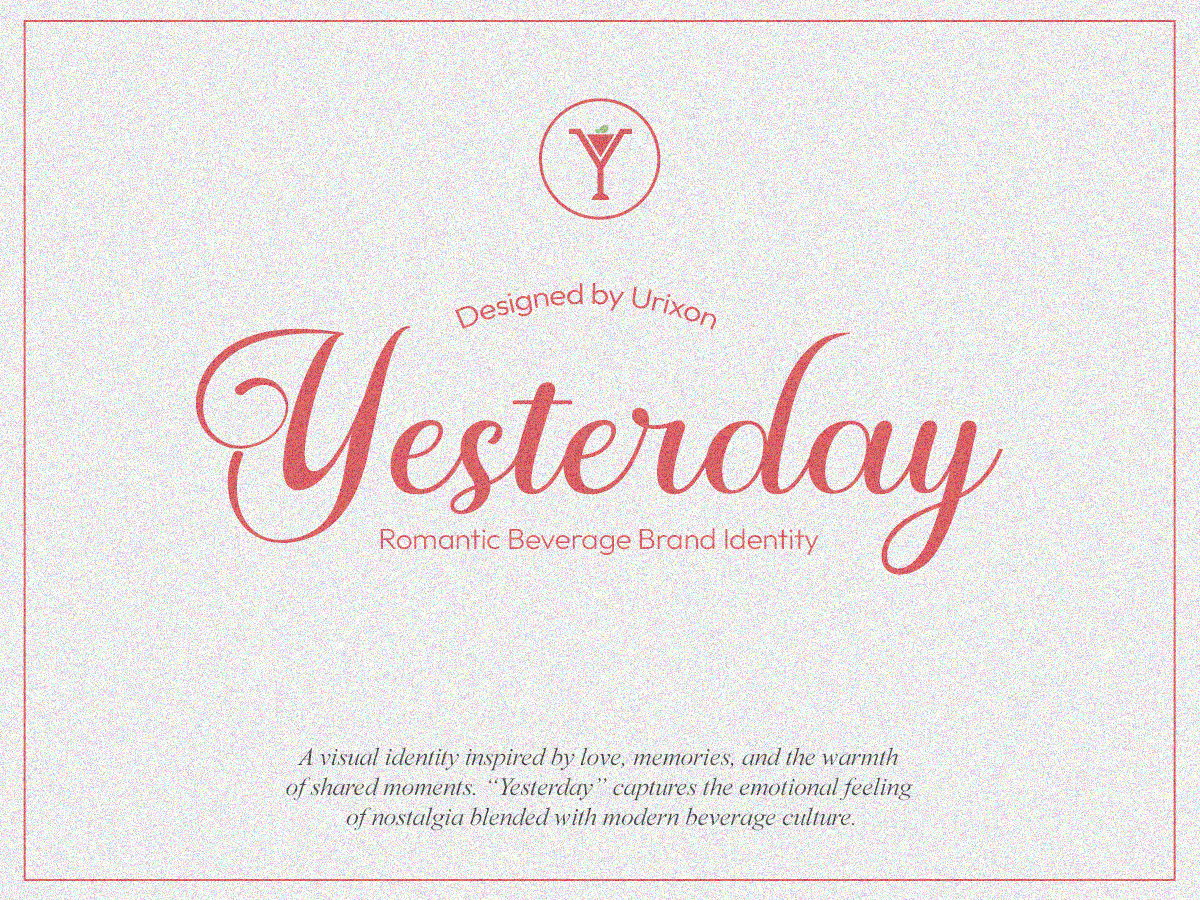 Yesterday brand study, slide 1